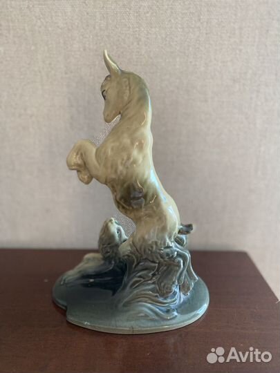 Статуэтка Козленок и щенок