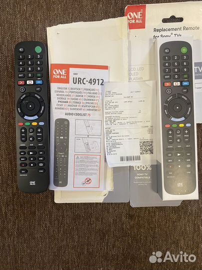 Пульт ду Sony