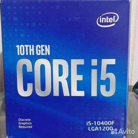 Процессор intel core i5-10400F BOX