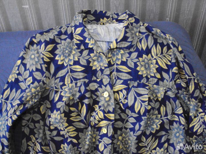 Халат домашний женский большой размер фланель 93 г