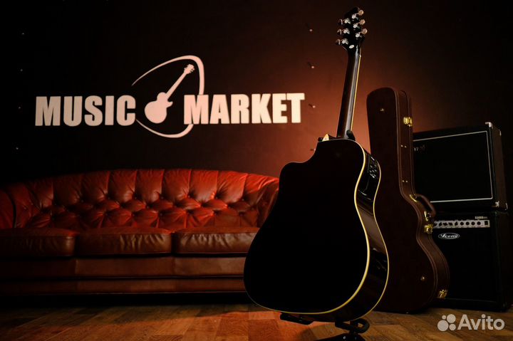 Электроакустическая гитара Stagg (Комплект)