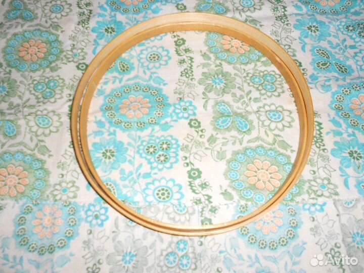 Пяльцы круглые для ручной вышивки