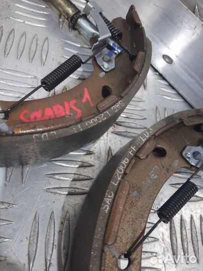 Механизм стояночного тормоза Hyundai Solaris RB