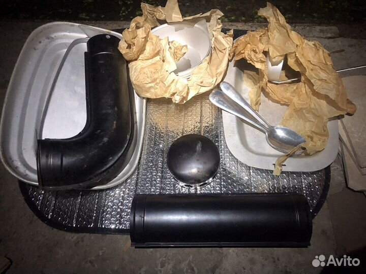 Печь туристическая дымок СССР