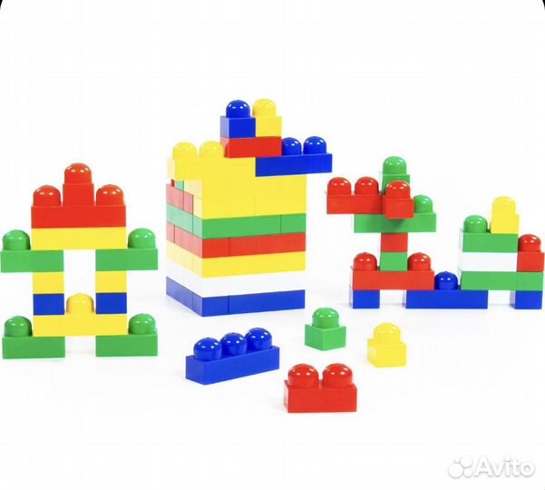 Конструктор Полесье Юниор, 69 элементов