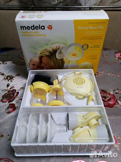 Электрический двойной молокоотсос Medela