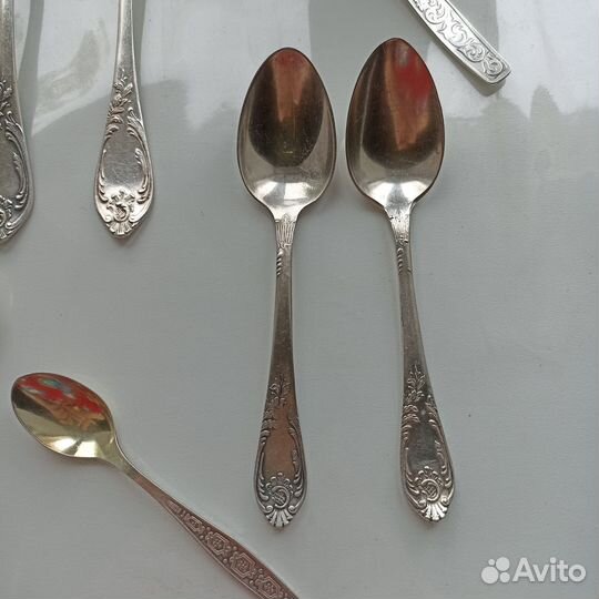 Ложки мельхиоровые СССР