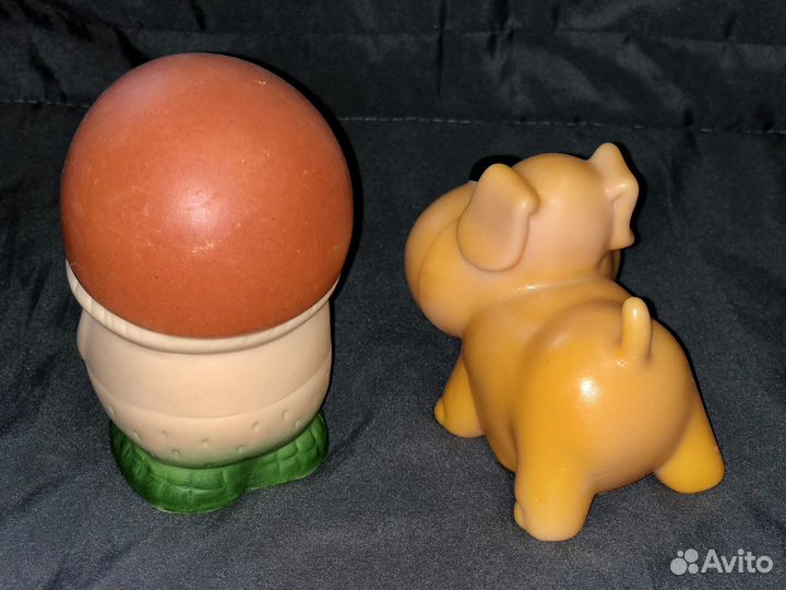 Резиновые игрушки СССР винтажные детские