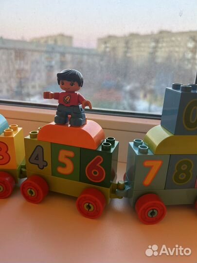 Lego дупло паровозик