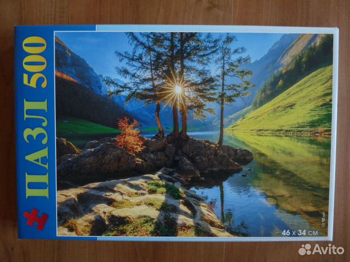 Пазлы 500, 1000