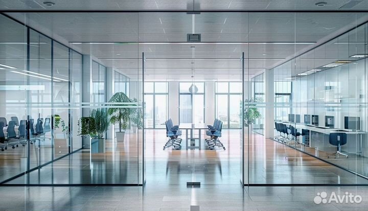 Перегородка из стекла с гарантией