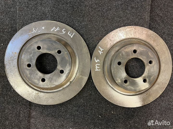 Диски тормозные задние mazda 5
