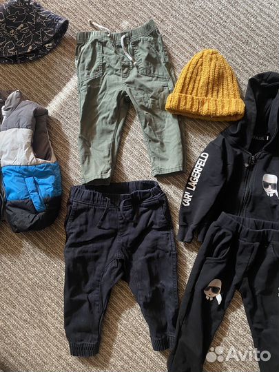 Вещи пакетом на мальчика 80-86