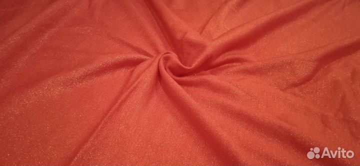 Ткань отрез трикотаж люрекс