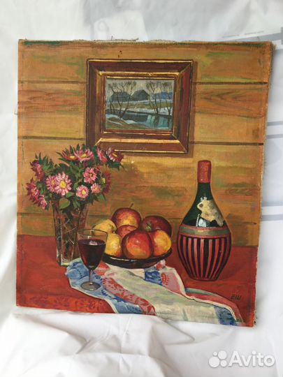 Картина холст масло Е.И.Шатов