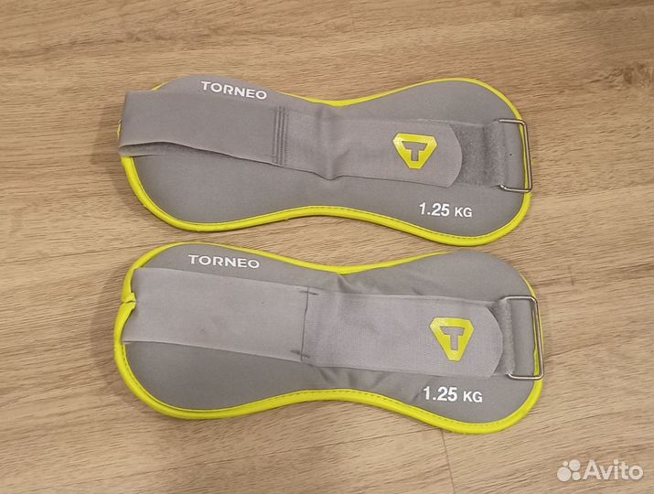 Утяжелители для рук 1,25 кг Torneo
