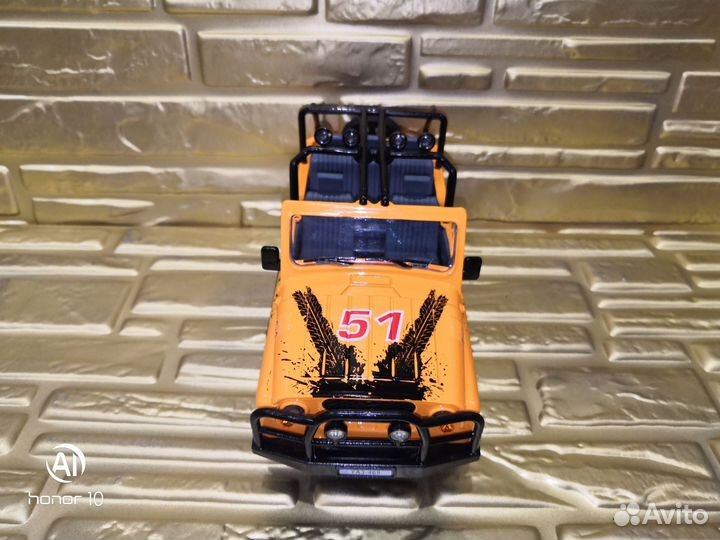 УАЗ-469 44 Rally 1:24 17 см Новая в упаковке