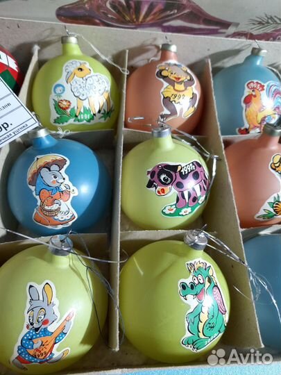 Елочные игрушки/ссср
