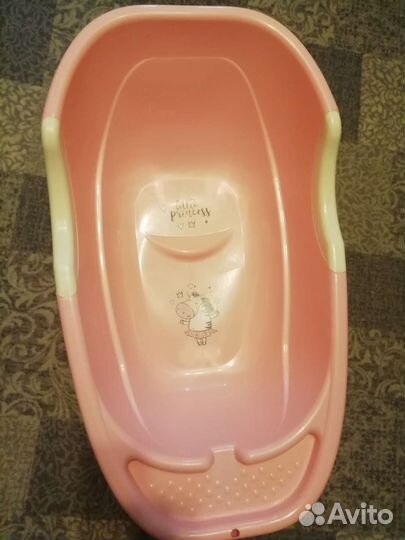 Ванночка для купания с горкой