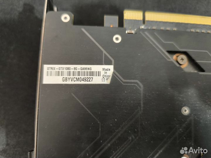 Видеокарта Asus Rog Strix GTX1080