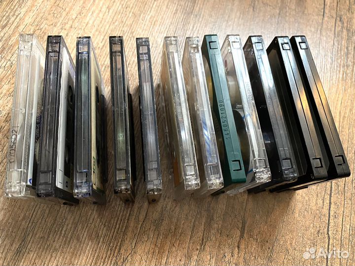 Аудиокассеты – набор 12 штук