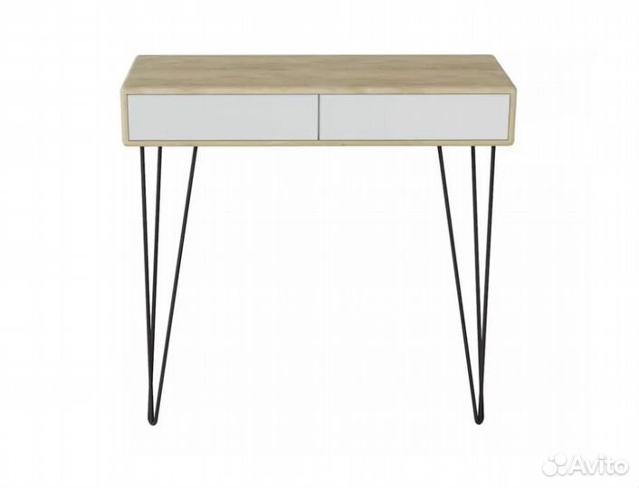 Стол туалетный Телфорд дуб сонома / белый