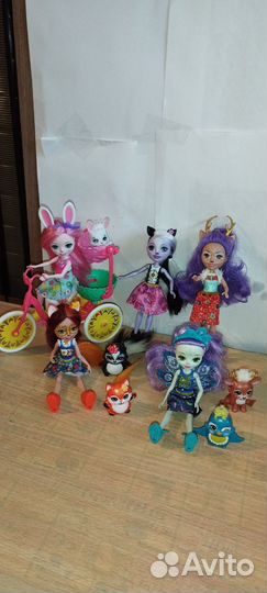 Куклы энчантималс пакетом