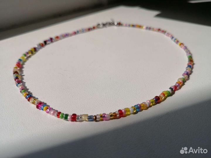 Чокер из бисера