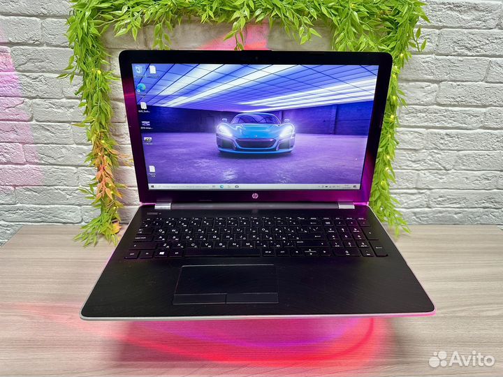 Игровой ноутбук HP 8GB/SSD/256GB/2видеокарты