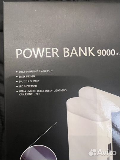 Power Bank 9000 mAh