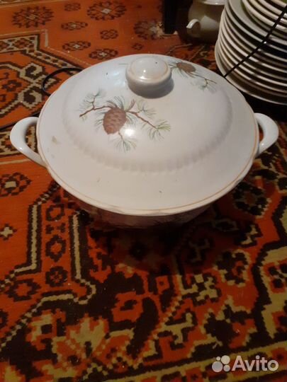 Супница фарфор СССР