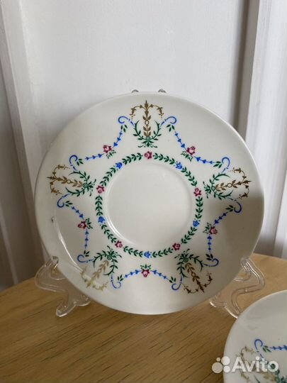 Кофейные пары костяной фарфор СССР