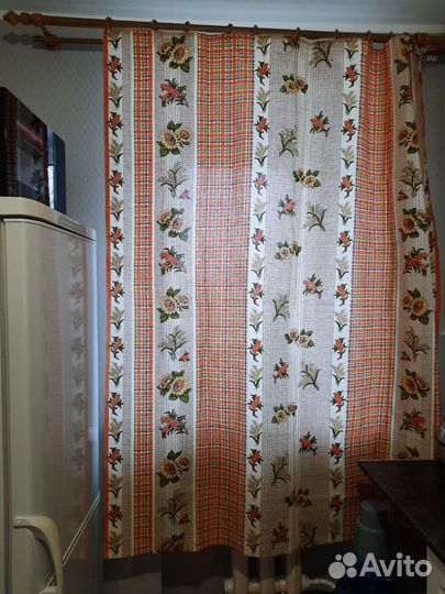 Шторы х/б на кухню