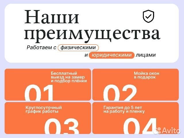 Антивандальная Бронь Пленка на Стекла Окон 200мкм