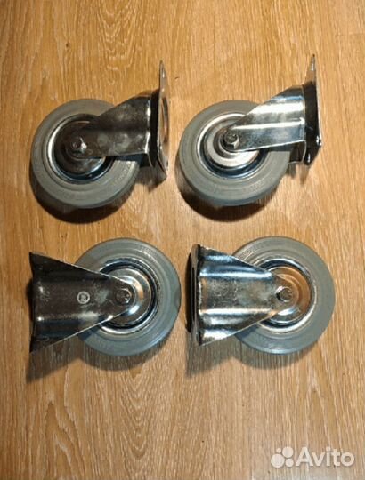 Комплект колес для платформенной тележки 4 тыс
