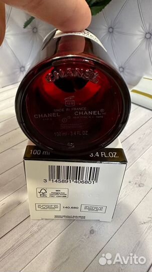 Chanel N1 De Chanel L'EAU Rouge 100 мл оригинал