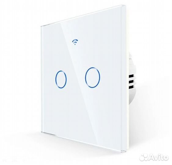 Умный сенсорный WiFi выключатель с Алисой
