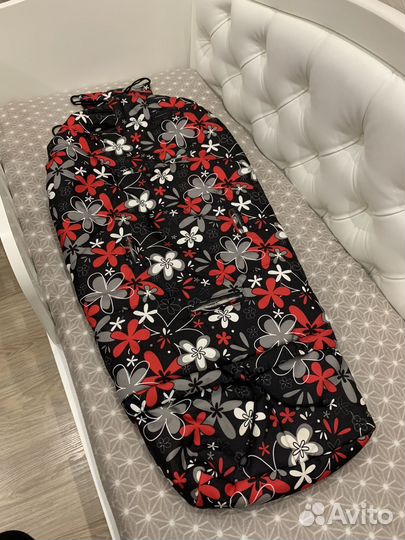 Конверт в коляску зимний трансформер 85-110 см