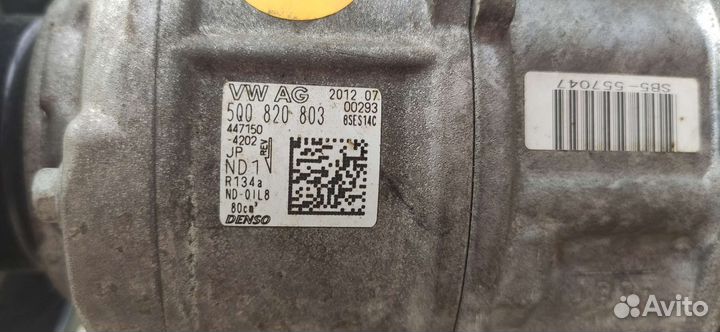 Компрессор кондиционера volkswagen 5Q0820803