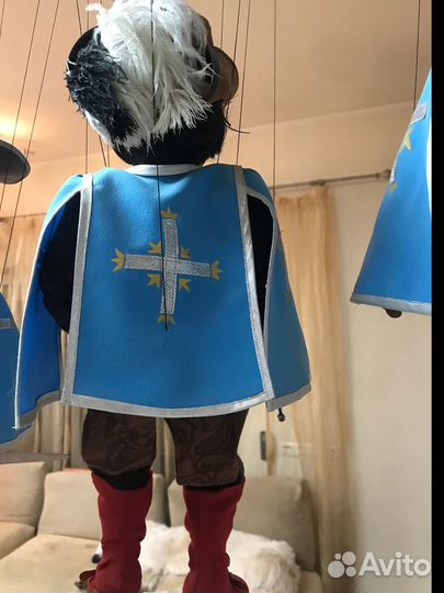 Коллекционная марионетка ручной работы 