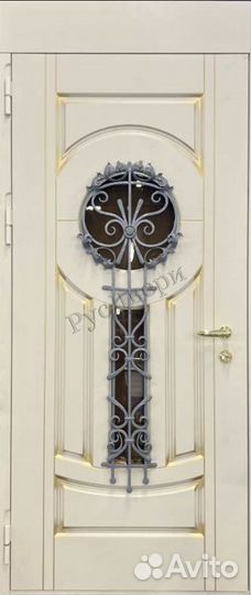 Входная дверь для улицы с терморазрывом с окошком