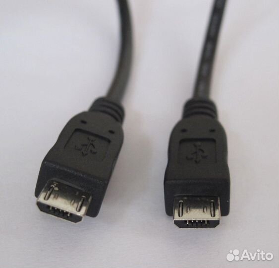 Удлинитель microusb B5pin 1м. (штекер-штекер)