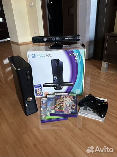 Игровая приставка Xbox 360 Kinect