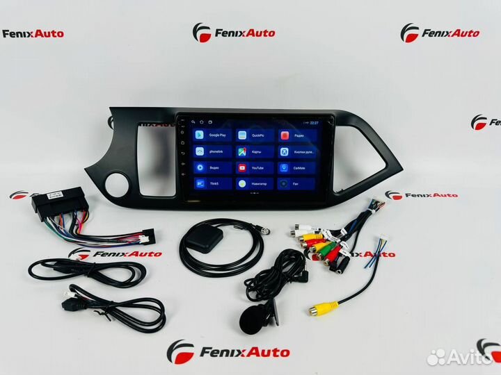 Магнитола Kia Picanto 2 (2011-2017) Android 2-32 Г