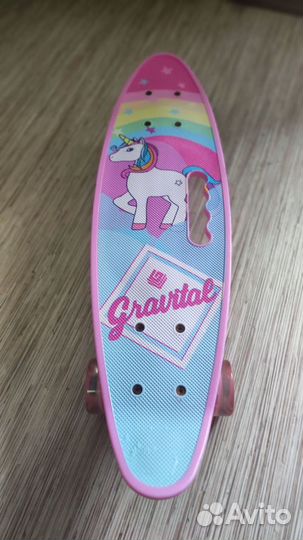Скейтборд детский для девочки