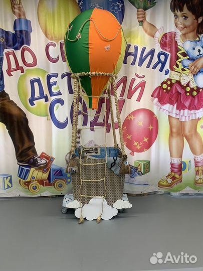 Фотозона полет на воздушном шаре