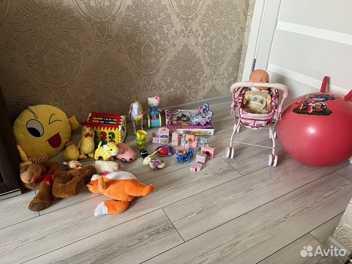 Игрушки пакетом для девочки
