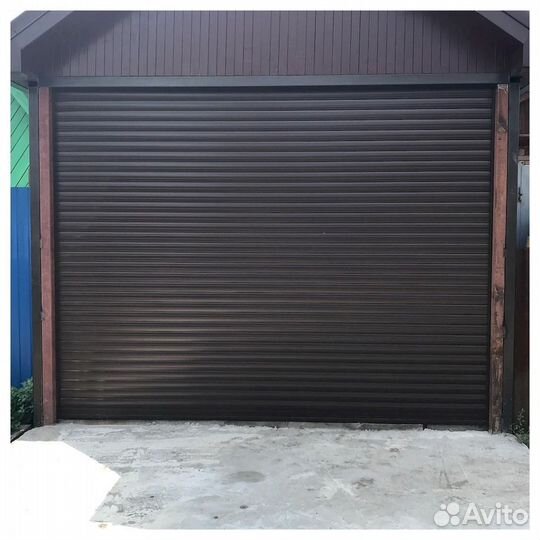 Ворота алютех роллетные