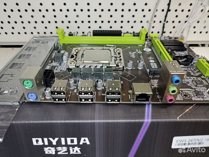 Комплект мат плата intel xeon 2470v2 и 16gb озу