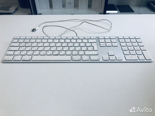 Клавиатура Apple USB Keyboard (A1243) Wired